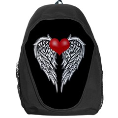 Angel Heart Tattoo Backpack Bag by Valentinaart