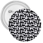 Panda pattern 3  Buttons Front