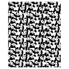 Panda Pattern Drawstring Bag (small) by Valentinaart