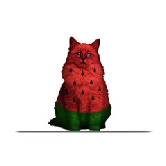 Watermelon Cat Plate Mats by Valentinaart