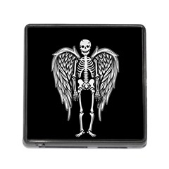 Angel Skeleton Memory Card Reader (square) by Valentinaart