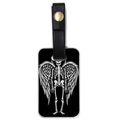 Angel Skeleton Luggage Tags (one Side) 