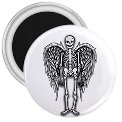 Angel skeleton 3  Magnets