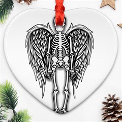 Angel skeleton Ornament (Heart)