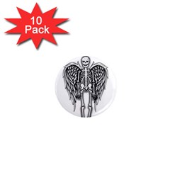 Angel skeleton 1  Mini Magnet (10 pack) 