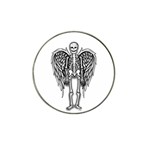 Angel skeleton Hat Clip Ball Marker Front