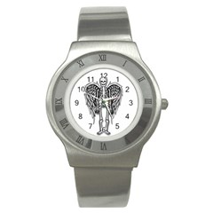 Angel skeleton Stainless Steel Watch