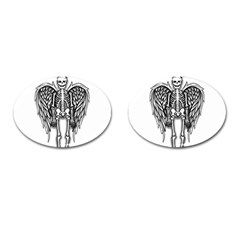 Angel skeleton Cufflinks (Oval)