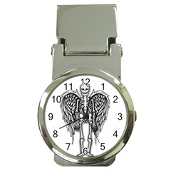 Angel skeleton Money Clip Watches