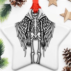 Angel skeleton Star Ornament (Two Sides)