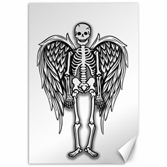 Angel skeleton Canvas 12  x 18  