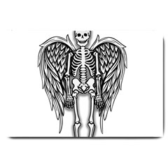 Angel skeleton Large Doormat 