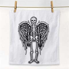 Angel skeleton Face Towel