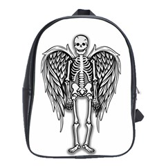 Angel skeleton School Bag (Large)