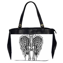 Angel skeleton Office Handbags (2 Sides) 