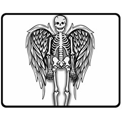 Angel skeleton Fleece Blanket (Medium) 