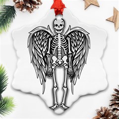 Angel skeleton Ornament (Snowflake)