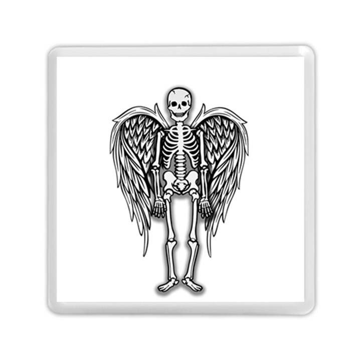 Angel skeleton Memory Card Reader (Square) 