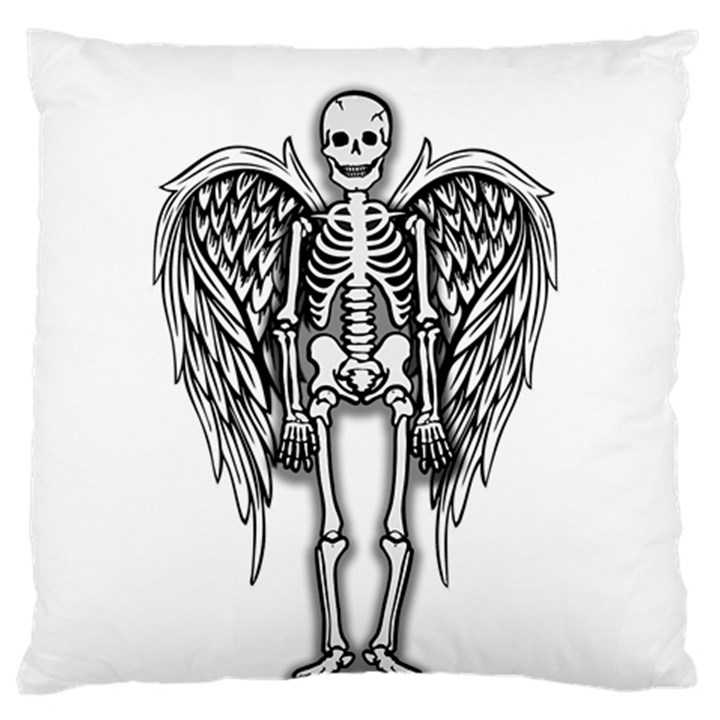 Angel skeleton Large Cushion Case (One Side)