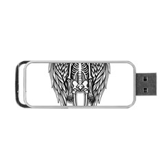 Angel skeleton Portable USB Flash (One Side)