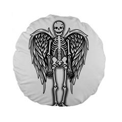 Angel skeleton Standard 15  Premium Round Cushions