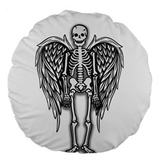 Angel skeleton Large 18  Premium Round Cushions