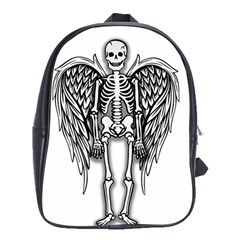 Angel skeleton School Bag (XL)