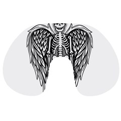 Angel skeleton Travel Neck Pillows