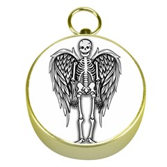 Angel skeleton Gold Compasses