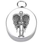 Angel skeleton Silver Compasses Front