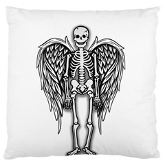 Angel skeleton Large Flano Cushion Case (One Side)