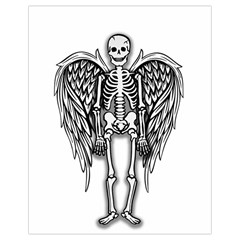 Angel skeleton Drawstring Bag (Small)