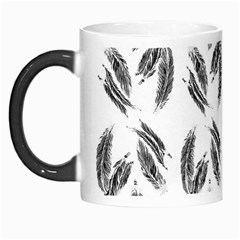 Feather Pattern Morph Mugs by Valentinaart