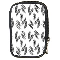 Feather Pattern Compact Camera Cases by Valentinaart