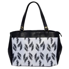 Feather Pattern Office Handbags by Valentinaart