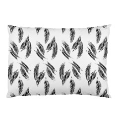 Feather Pattern Pillow Case (two Sides) by Valentinaart