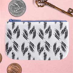 Feather Pattern Large Coin Purse