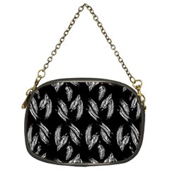 Feather Pattern Chain Purses (one Side) 