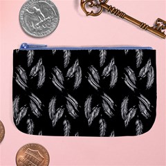 Feather Pattern Large Coin Purse