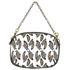 Feather Pattern Chain Purses (one Side) 