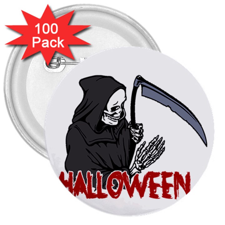 Death - Halloween 3  Buttons (100 pack) 