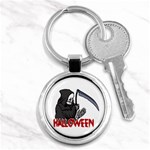 Death - Halloween Key Chains (Round)  Front