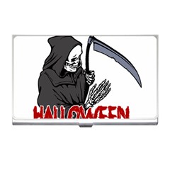 Death - Halloween Business Card Holders by Valentinaart