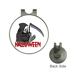 Death - Halloween Hat Clips With Golf Markers by Valentinaart