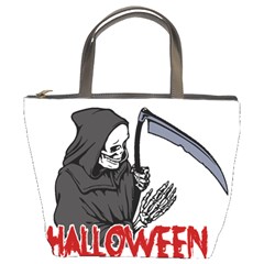 Death - Halloween Bucket Bags by Valentinaart