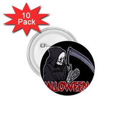 Death - Halloween 1 75  Buttons (10 Pack) by Valentinaart