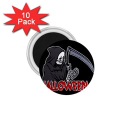 Death - Halloween 1 75  Magnets (10 Pack)  by Valentinaart