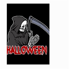 Death - Halloween Large Garden Flag (two Sides) by Valentinaart