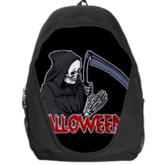 Death - Halloween Backpack Bag by Valentinaart