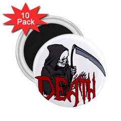 Death - Halloween 2 25  Magnets (10 Pack)  by Valentinaart